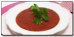 Chilled Roasted Tomato Soup