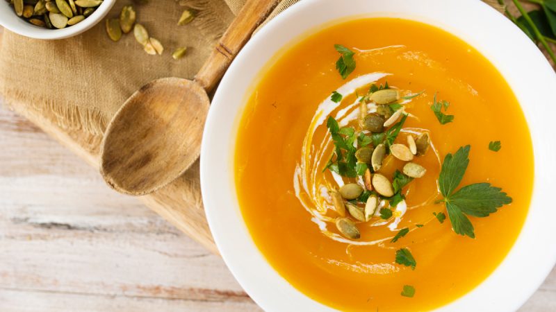 Turmeric Butternut Squash Soup