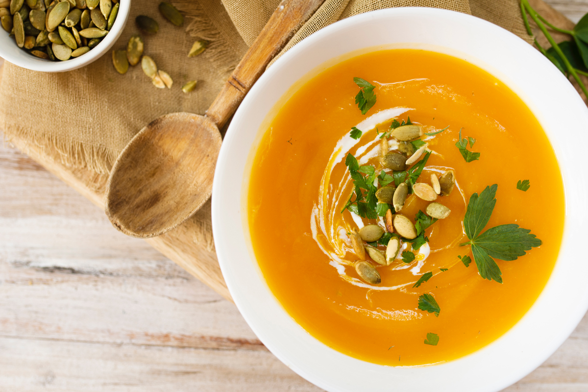 Turmeric Butternut Squash Soup