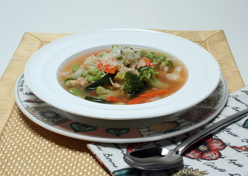 Quick Eight-Vegetable Soup