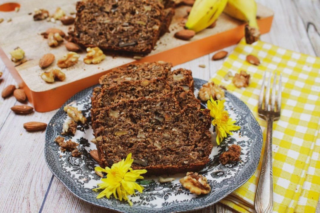 Nutty Whole Grain Banana Bread