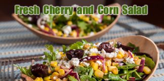 Fresh Cherry and Corn Salad