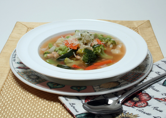 Vegetable Soup from Scratch in 20 Minutes