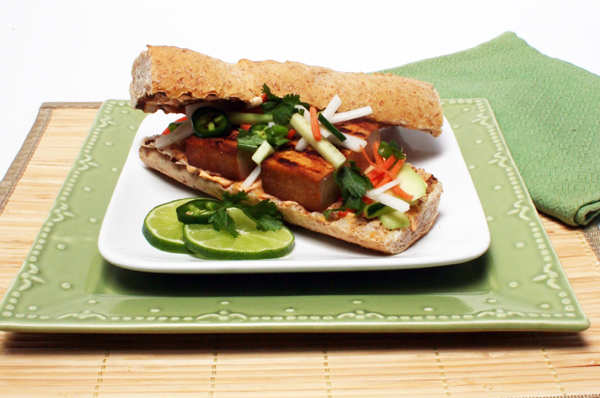 Tofu Vietnamese Sandwich