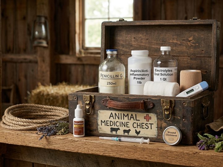 Animal Pharmacy: A Basic Medicine Chest for Livestock