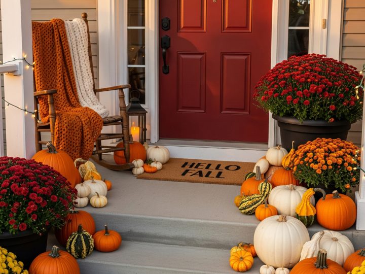 How to Create a Beautiful Porch for Fall