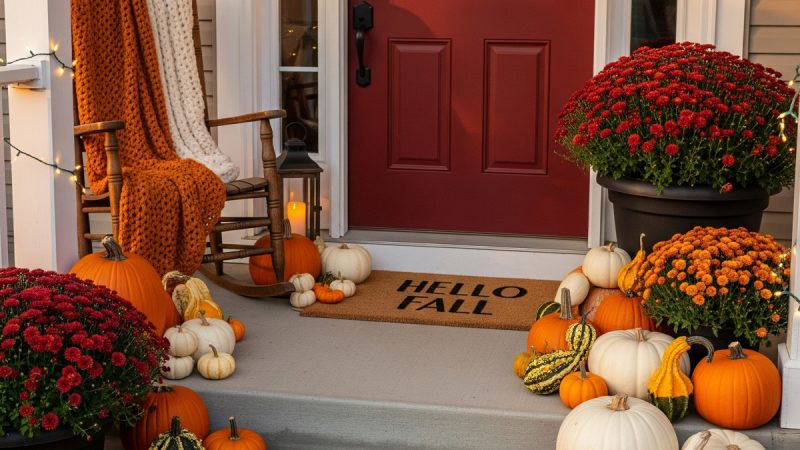 How to Create a Beautiful Porch for Fall
