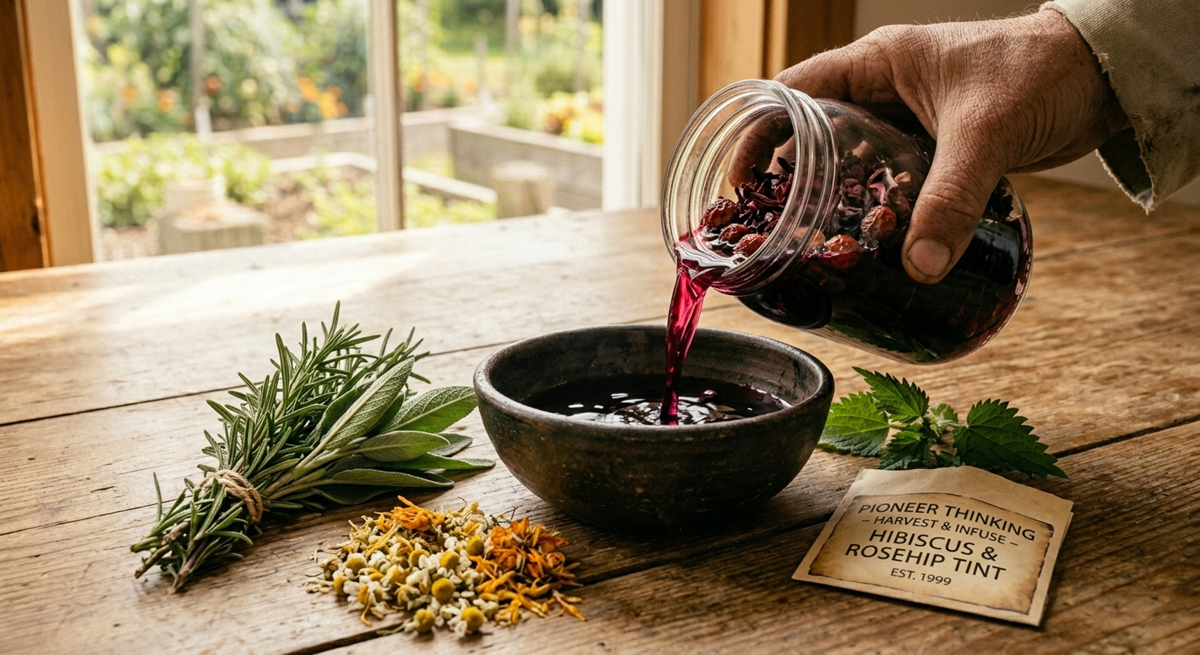 Botanical Hair Tints: Foraging for Natural Color