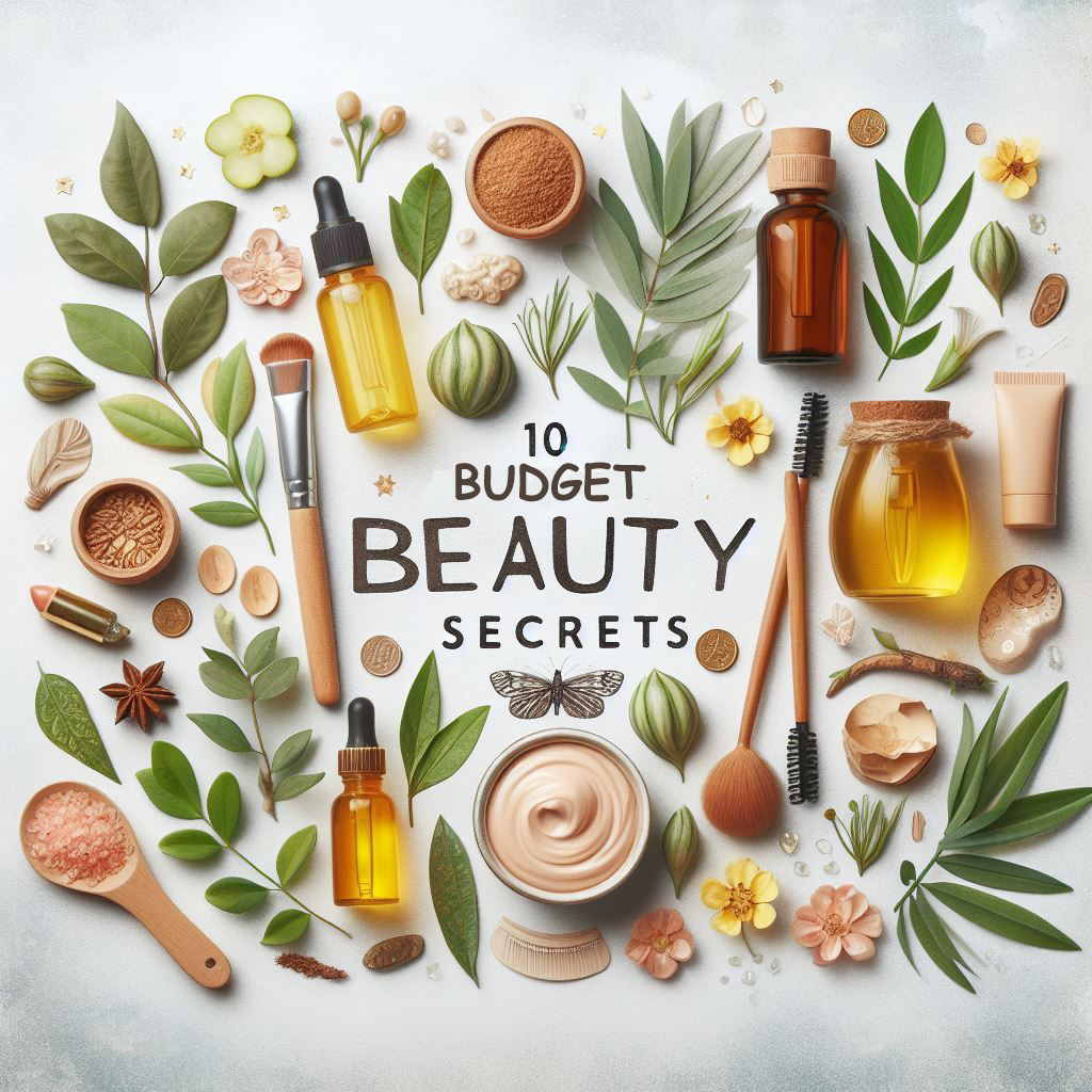 10 Budget Beauty Secrets – 100% Natural