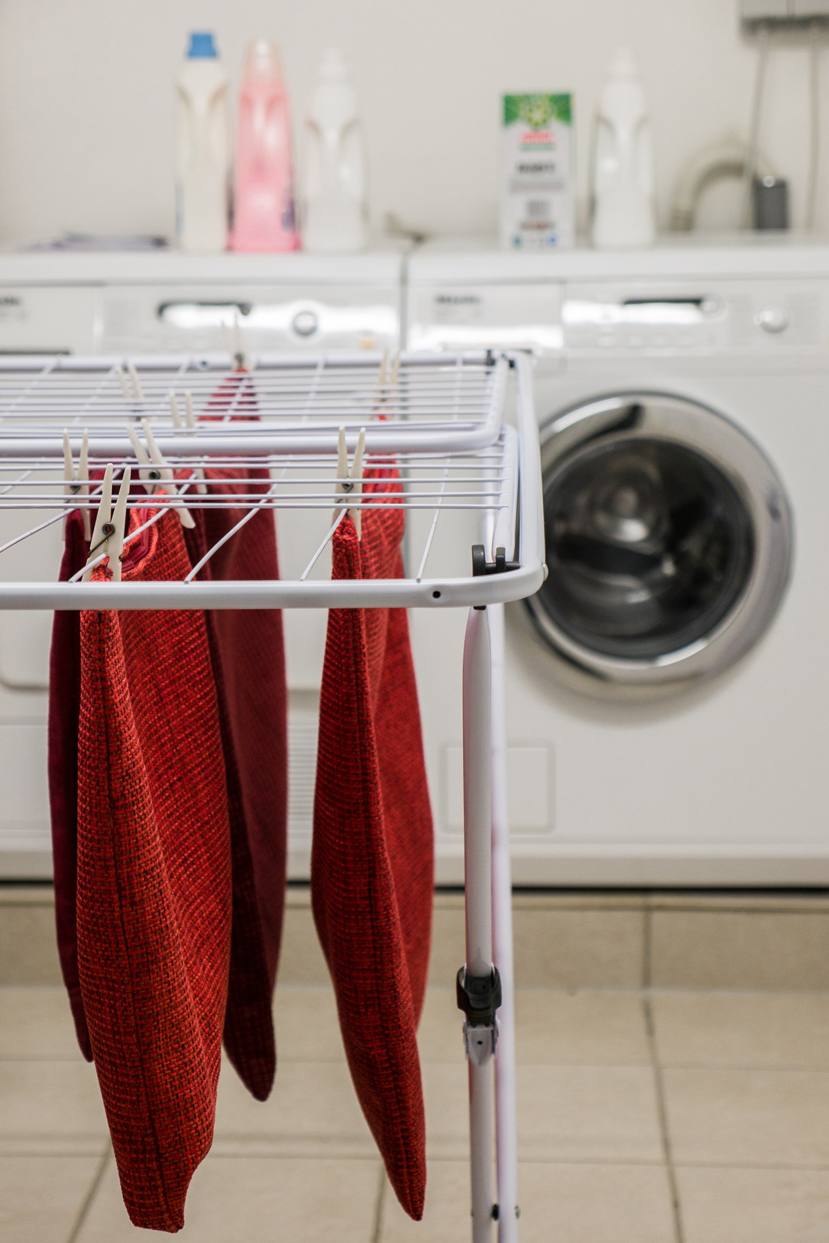 Air Drying Clothes without a Clothesline