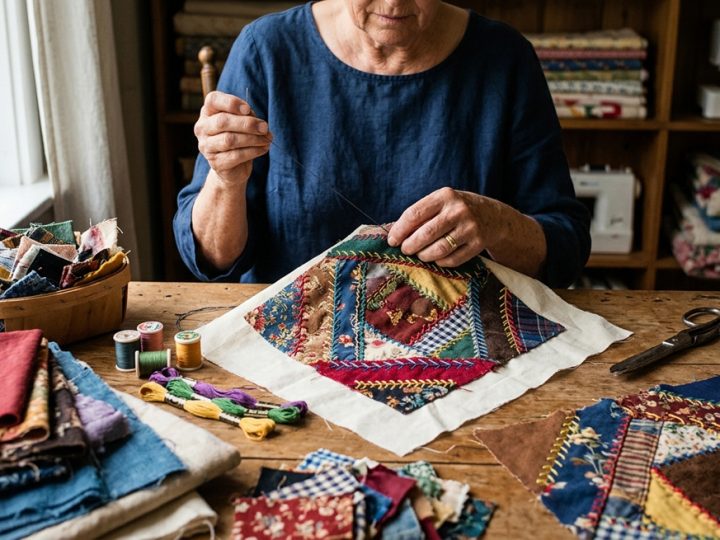 How to Make a Crazy Quilt