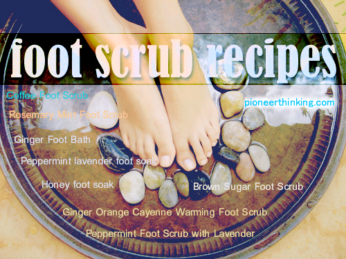 Foot Bath Recipes