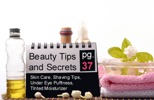 Beauty Tips and Secrets - page 37