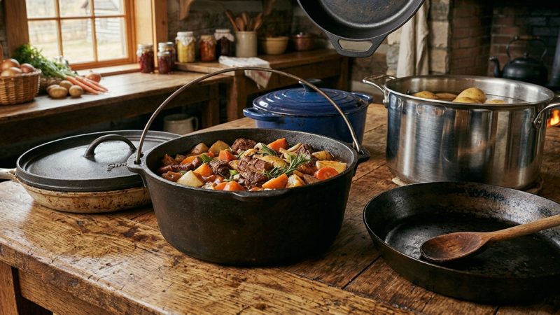 Essential Durable Cookware for a Lifetime Kitchen