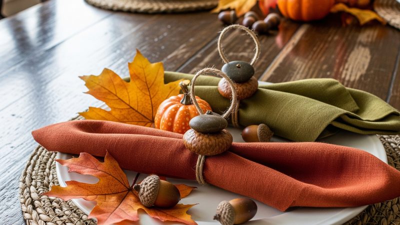 5 DIY Fall Decorations for The House