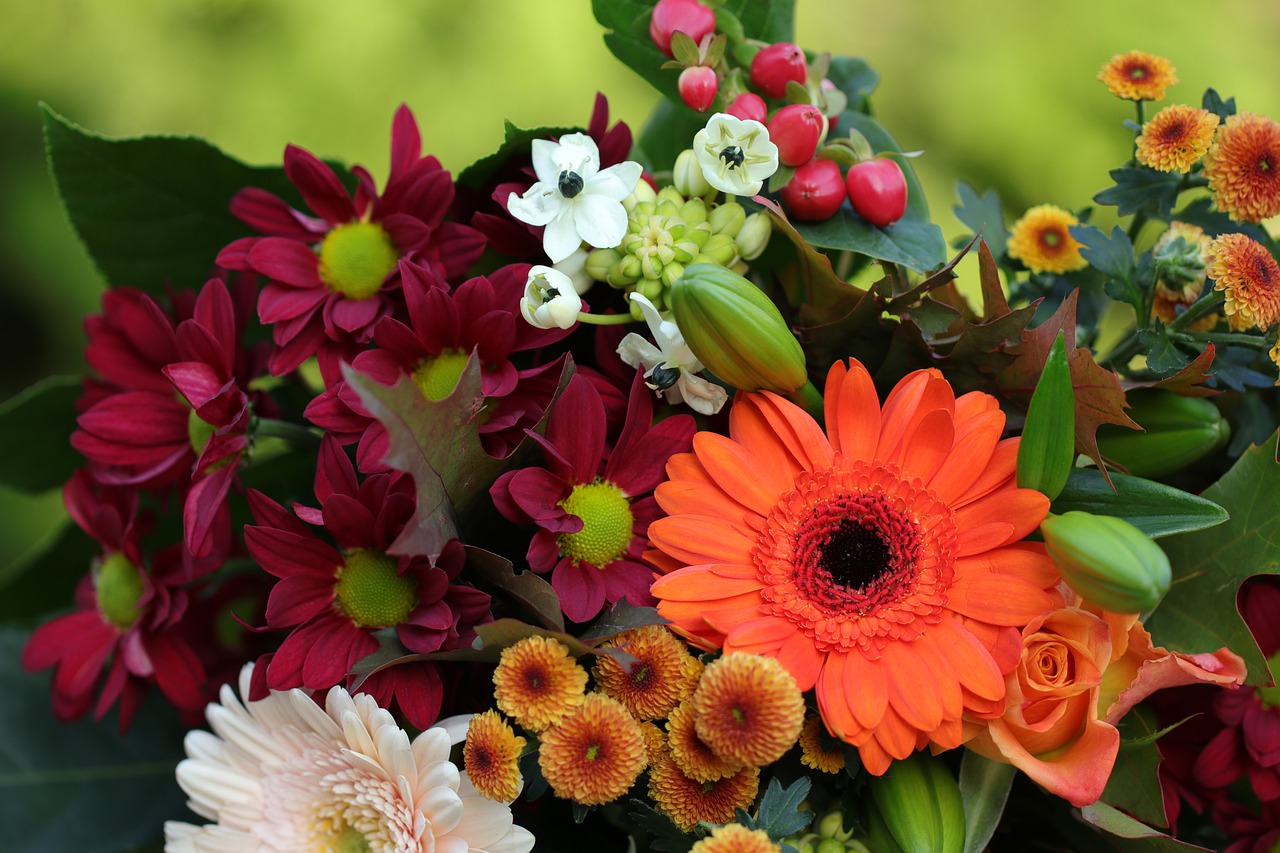 Color Determines The Tone of Your Flowers Arrangements