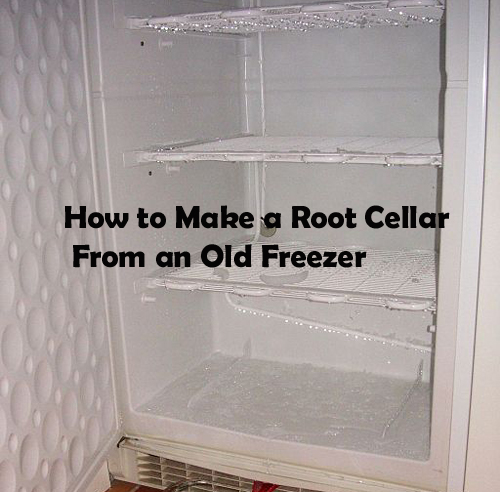 How to Make a Root Cellar from an Old Freezer
