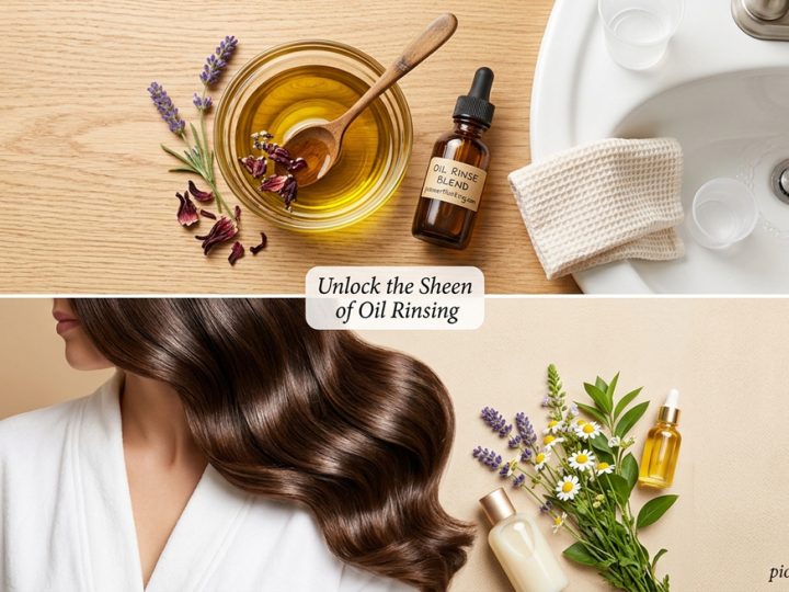 How to Add Extra Sheen and Smoothness to Your Hair with Oil Rinsing