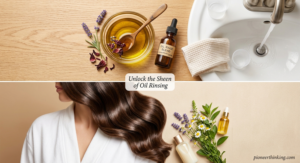 How to Add Extra Sheen and Smoothness to Your Hair with Oil Rinsing
