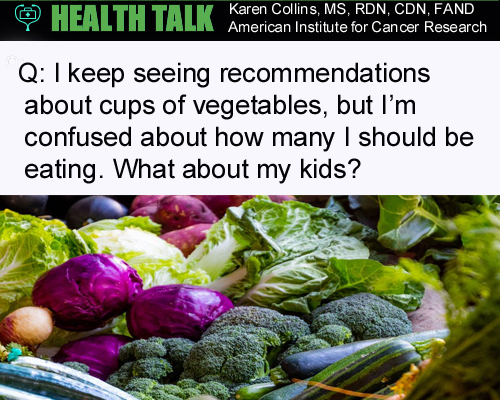 How Many Vegetables Should I Be Eating? What About My Kids?