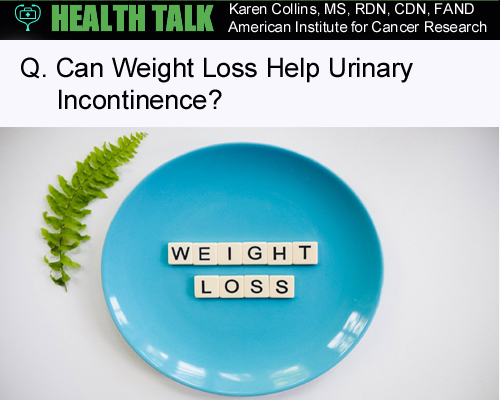 Can Weight Loss Help Urinary Incontinence?
