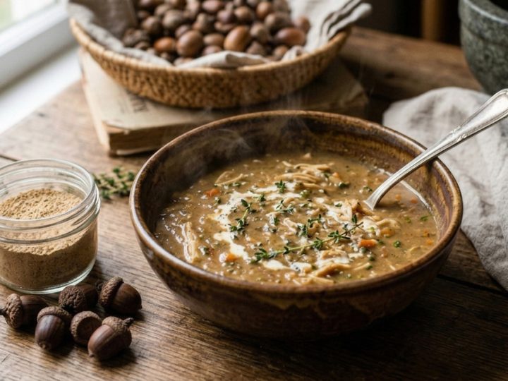 Modern Acorn Soup