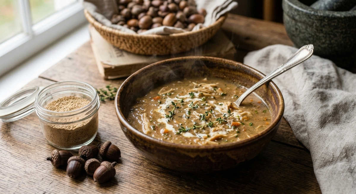 Modern Acorn Soup