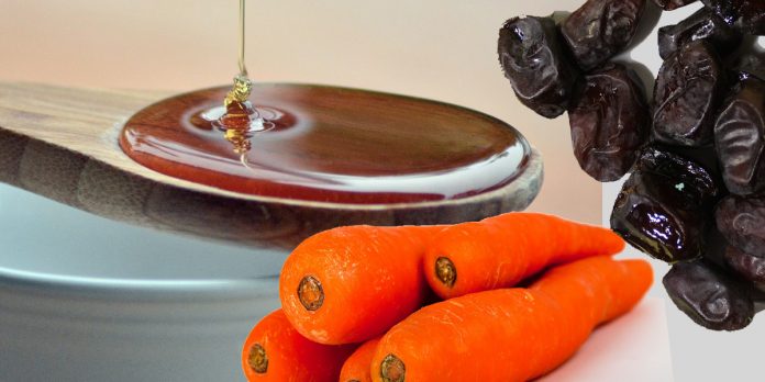 Benefits of Honey, Carrots and Black Dates