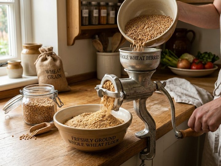 How to Make Whole Wheat Flour at Home