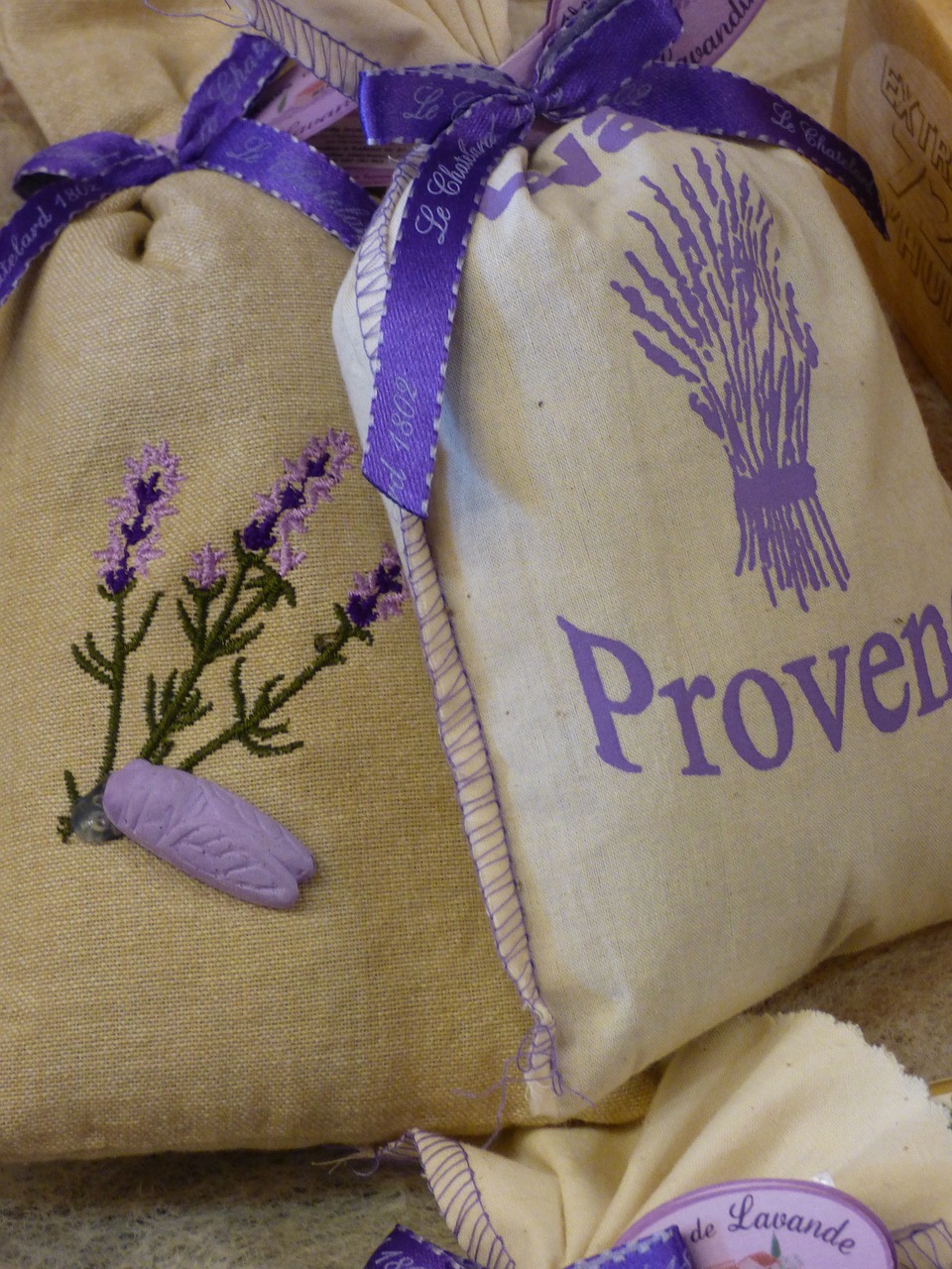 Create Your Own Lavender Bath Bag