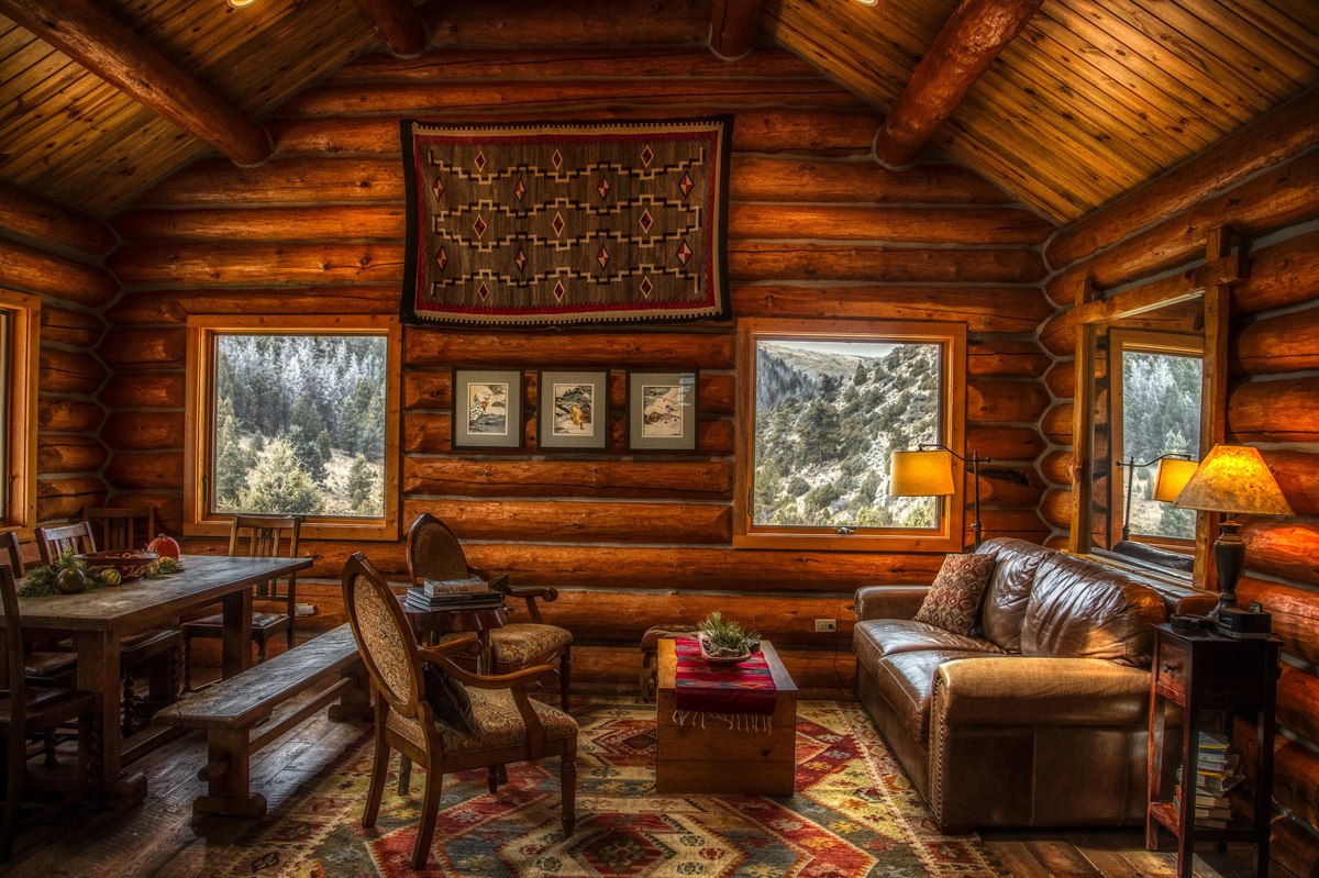 Rustic Log Cabin Decorating - Pioneer Thinking