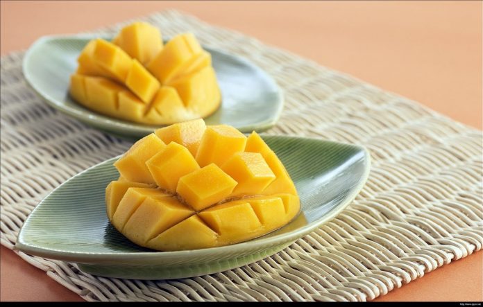 Easy Broiled Mangoes