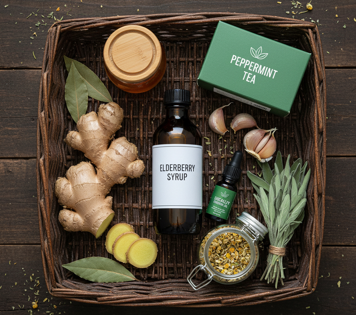 Creating a Natural Cold & Flu Kit