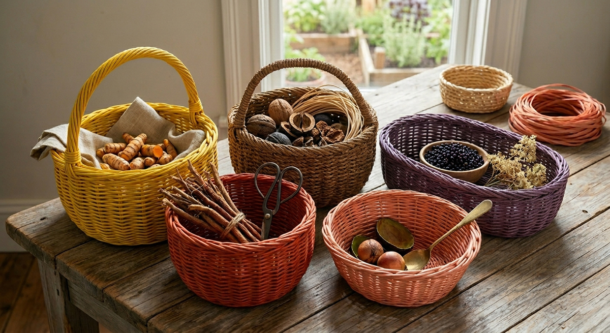Natural Dyes for Baskets: A Step-by-Step Guide to Achieving Beautiful Hues
