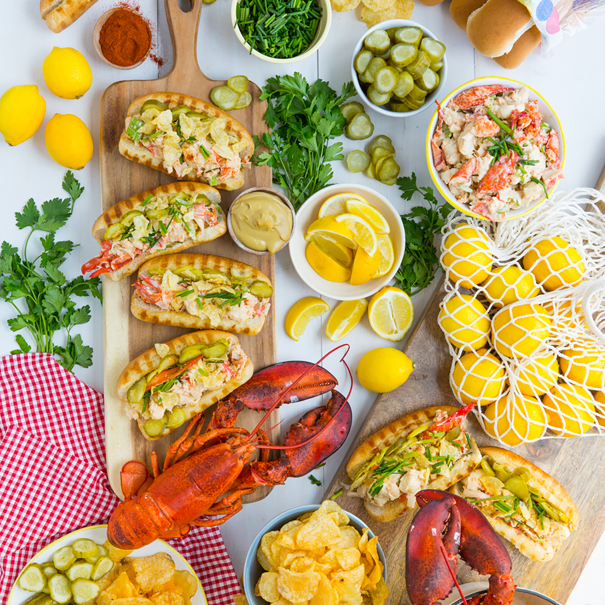 East Coast-Inspired Lobster Roll
