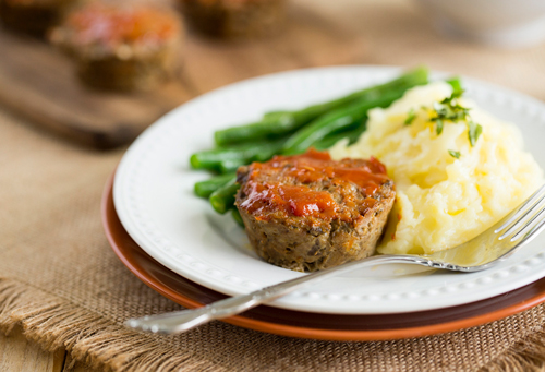 Muffin Tin Meat Loaf
