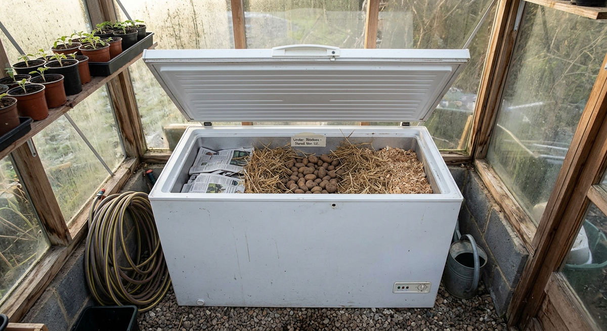 How to Make a Root Cellar from an Old Freezer