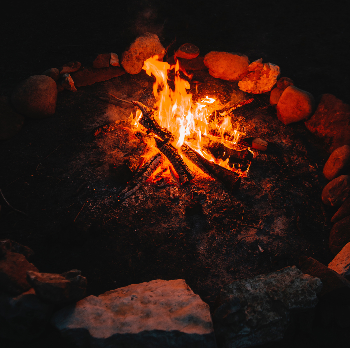 Three Campfire Building Techniques
