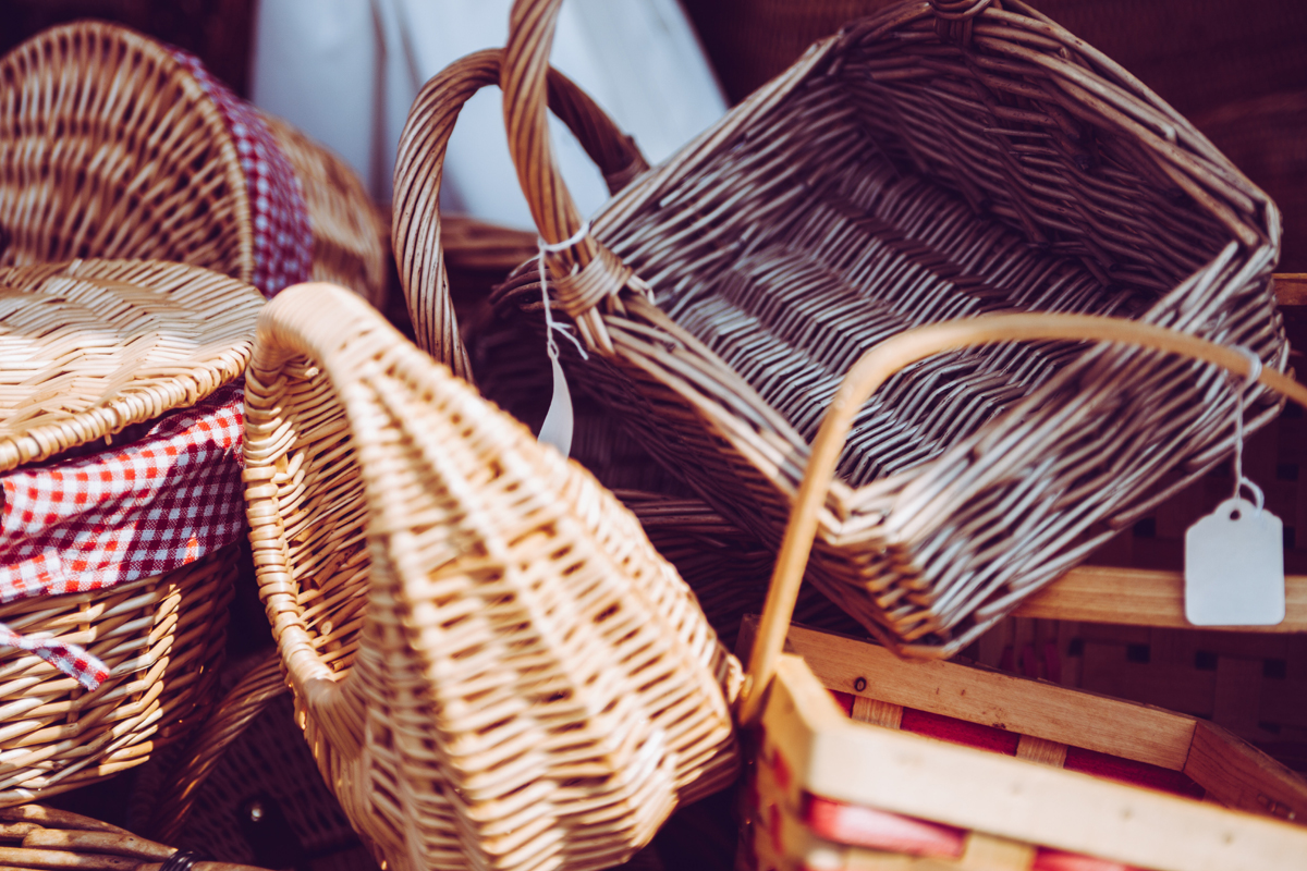 7 Baskets That Help with Home Organization