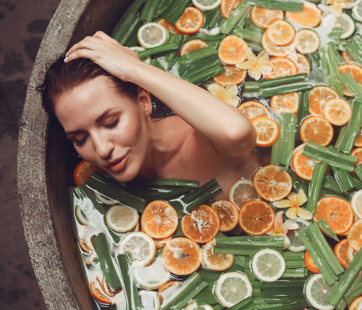 Natural and Relaxing Bath Recipes