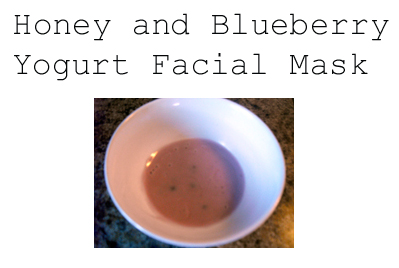 Honey & Blueberry Facial Mask