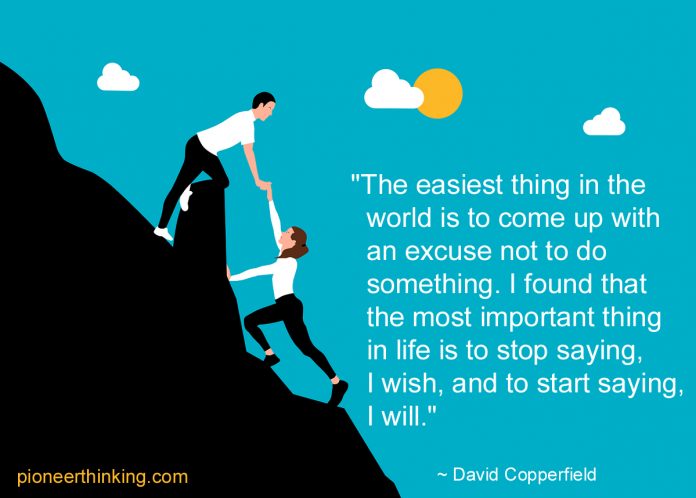 Excuse Not to Do Something - David Copperfield