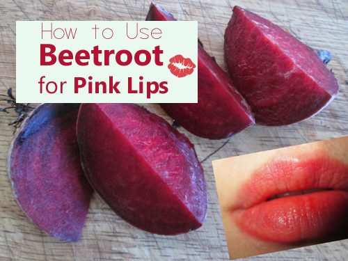 How to Use Beetroot for Pink Lips