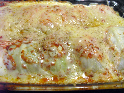 Cooked Cabbage Rolls