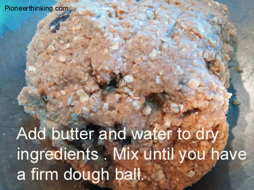 Decadent Oatmeal Cookie Dough Ball