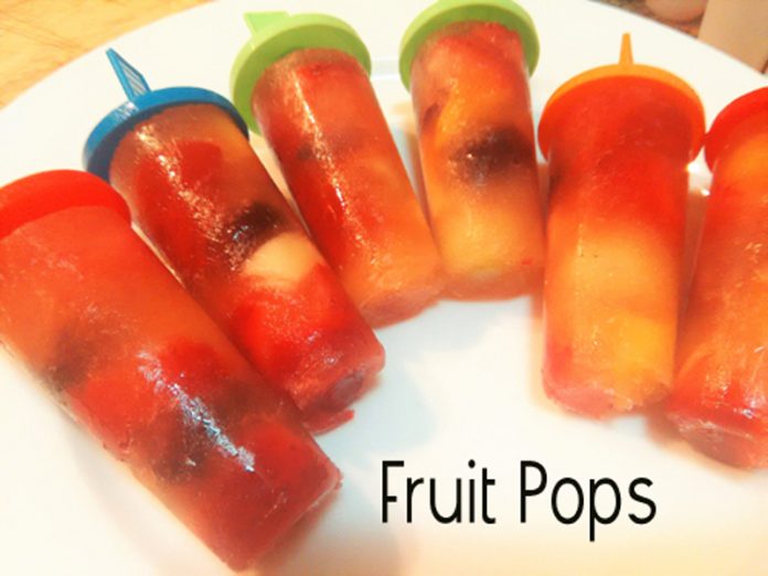 Homemade Fruit Pops