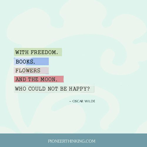 Who Could Not Be Happy – Oscar Wilde