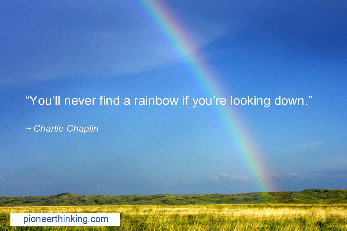 Finding a Rainbow – Charlie Chaplin