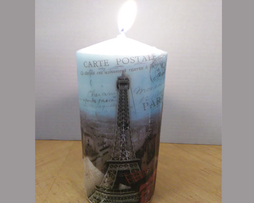 How to Make a Decoupage Candle