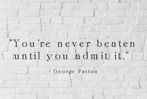 Never Beaten - George Patton